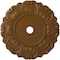 Ekena Millwork Angel Ceiling Medallion (Fits Canopies up to 15 3/4"), 32 1/4"OD x 3 5/8"ID x 1 1/8"P, Smokey Topaz CM32ANSTF - alternate 1
